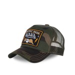 Von Dutch Heritage cap square patch camou moro czapka z naszywka motocyklową 