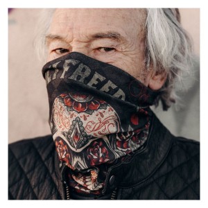 Holy Freedom Los Muertos primaloft tunnel wysokiej jakości chusta motocyklowa 