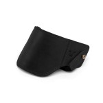 Trip Machine Shoe protector slip on black czarna skórzana nakładka ochronna na buty ochraniacz na buty motocyklowe  caferacer