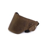 Trip Machine Shoe protector slip on tobacco brązowa skórzana nakładka ochronna na buty ochraniacz na buty motocyklowe  caferacer 