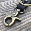 KEY FOB - Black + antique gold 2.jpg