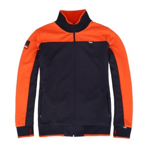 Roeg Hank track jack navy/orange bluza ze stójką casualowa bluza Roeg