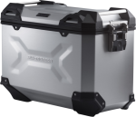 Kufer boczny prawy, srebrny TRAX ADV 37l 