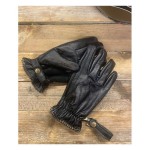 Rękawice na choppera 13 1/2 Loud Ride gloves black proste oldschoolowe rękawice motocyklowe skórzane chopper bobber harley 13 andhalfcompany