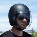 BUBBLE SHIELD ANTI-FOG CLEAR SZYBKA BAŃKA MOTOCYKLOWA CAFE RACER WIZJER  3.jpg