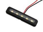 Podświetlenie tablicy rejestracyjnej LED 68,7x15,1x10,3mm ECE License plate Light