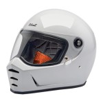 Kask Biltwell Lane Splitter helmet gloss white ECE22.06 biały kask motocyklowy bobber street harley 