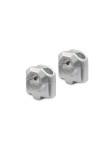 Risery podwyższenie 25mm SW MOTECH srebrne do kierownicy 7/8" (22mm) Risers