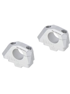 Risery podwyższenie 30mm z regulacją SW MOTECH srebrne do kierownicy 32mm Risers