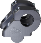 Risery podwyższenie 38mm ROX SPEED FX szare adaptery do kierownicy 1 1/8" (28,6mm) Risers