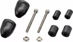 Końcówki kierownicy DAYTONA BULLET 14-19mm czarne bar ends