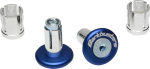 Końcówki kierownicy 14/18mm BARKBUSTERS niebieskie bar ends