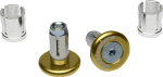 Końcówki kierownicy 14/18mm BARKBUSTERS złote 