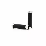 Manetki DAYTONA GRIPPYGRIP GGDM-Base gripy motocyklowe czarno/srebrne 7/8" 22mm