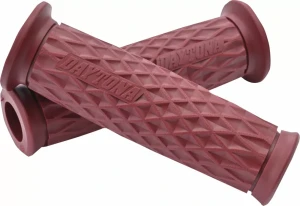 Manetki DAYTONA GRIPPYGRIP GGD-Grid gripy motocyklowe czerwone 7/8" 22mm