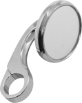 Lusterko TODDS SHOOTER 64mm chrome clamp-on mirror 1"