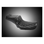 Czarne siedzenie Le Pera Daytona Tailwhip 2-up Diamond Harley Davidson Dyna 96-03