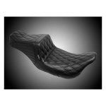 Czarne siedzenie Le Pera Daytona Tailwhip 2-up Diamond Harley Davidson Touring 08-23