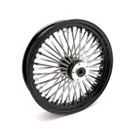 Czarna felga szprychowa 48 MCS 3.50 x 18" DF Harley Davidson Touring 00-07 V-Rod 02-07