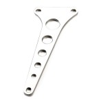 Polerowany wspornik do mini hamulca bębnowego K-TECH CHOPPER anchor bracket for Showa frontend