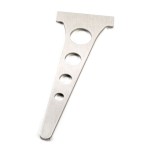 Wspornik do mini hamulca bębnowego K-TECH CHOPPER anchor bracket for Showa frontend