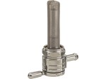 Kranik paliwa chromowany 22mm Golan Products straight chrome fuel valve