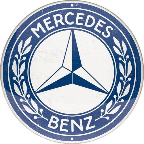 25105 Plakat okrągły 35cm Mercedes Benz.jpg