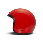 Otwarty kaskDMD Retro helmet Red czerwony kask motocyklowy ECE22.06  