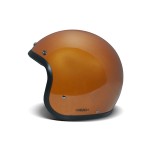 Otwarty kask DMD Retro helmet Gloss Rame pomarańczowy kask motocyklowy ECE22.06 
