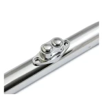 Uniwersalny podwójny chromowany przycisk Chrome double switch