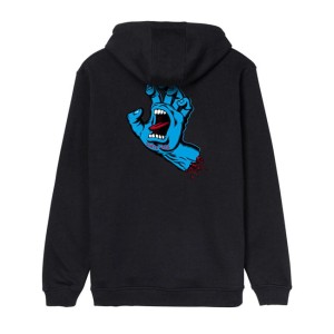 Bluza z kapturem Santa Cruz Screaming Hand Chest hoodie black