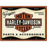 METALOWA TABLICZKA OZDOBNA HARLEY DAVIDSON PLAKAT 23366 Plakat 30x40 Harley-Davidson Parts
