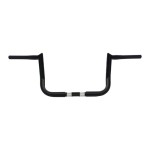 Czarna kierownica Wild1 1-1/4" Chubby Hooked Ape 10" black handlebar Touring 