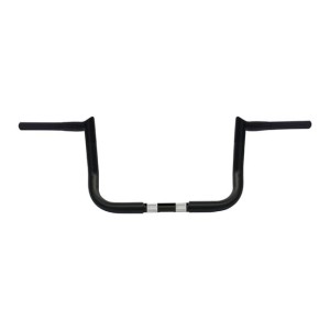 Czarna kierownica Wild1 1-1/4" Chubby Hooked Ape 10" black handlebar Touring 