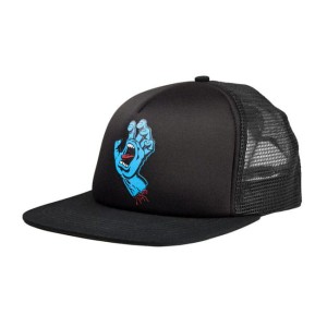 Czapka z daszkiem Santa Cruz Hand Mesh Back cap black/black