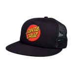 Czapka z daszkiem Santa Cruz Dot Mesh cap black/black