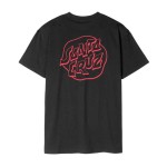 T-shirt Santa Cruz Fever Dream Mono Dot t-shirt black koszulka z oldschoolowa grafika