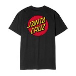 T-shirt Santa Cruz Dot Chest t-shirt black koszulka z oldschoolowa grafiką