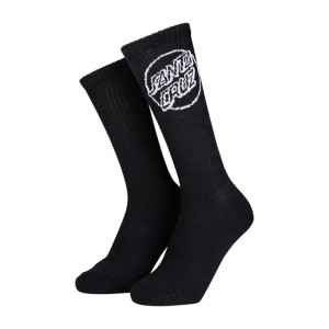 Czarne skarpetki Santa Cruz Opus Dot socks black 