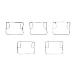 Uszczelka pokrywy zaworów górna Cometic upper rocker cover gasket H-D 92-99  