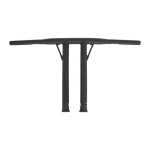 Czarna kierownica Burly 1-1/4" Folsom 14" black handlebar