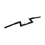 Czarna kierownica Fehling 1-1/4" Z-Bar High black handlebar H-D 82-22 