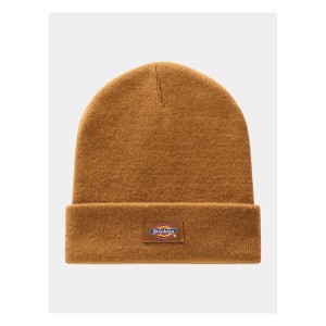 Dickies Gibsland beanie brown duck miodowa ciepła wywijana czapka zimowa jasny carmelowy brąz