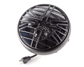 7 cali Matte Black Multi Projector LED Headlight Union Jack Cove duży reflektor triumph 6.png
