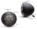 7 cali Matte Black Multi Projector LED Headlight Union Jack Cove duży reflektor triumph 8.png