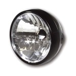Reflektor Randall 6 1/2 cala ECE czarny mat boczne mocowanie Headlamp