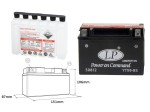 Akumulator Landport YTX9-BS Battery 8Ah