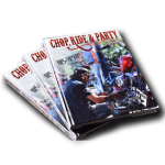 Chop, Ride & Party Two Percenter Roadbook Nr. 1, 2017 fantastycznie wydana książka o chopperowym stylu życia 