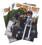 Chop, Ride & Party Two Percenter Roadbook Nr. 8, 2024 fantastycznie wydana książka o chopperowym stylu życia 