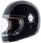 Integralny kask motocyklowy czarny połysk Torc Helmets T-1 Torc Retro 